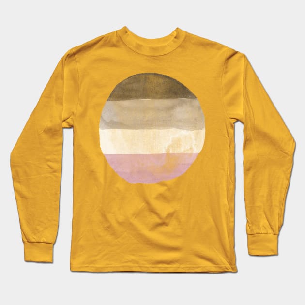 Asexual Pride Flag Long Sleeve T-Shirt by inSomeBetween